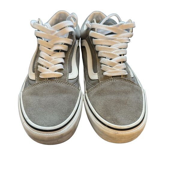 VANS Old Skool Grey (Gray) Men's 7 Women's 8.5 Retro Streetwear Skater Y2K Clean - Picture 5 of 14